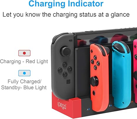 FYOUNG Charging Dock Base Station for Nintendo Switch Joycons