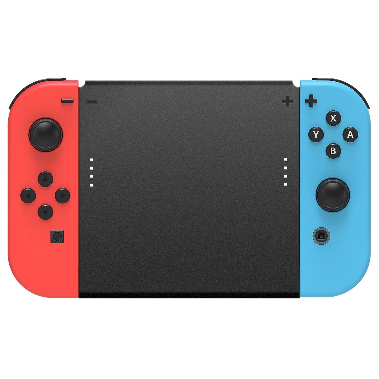 Fyoung 5 in 1 Hand Grip Connector Pack Compatible with Switch and Switch OLED for Joy Con with Wrist Strap