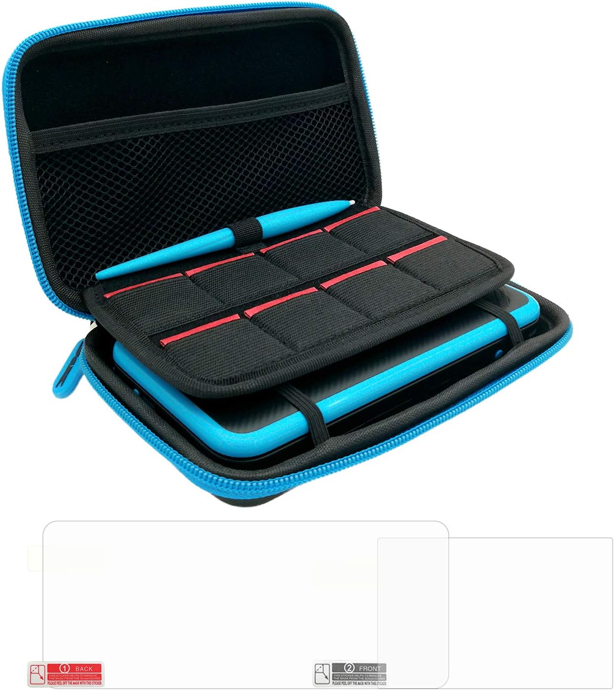 FYOUNG 3 in 1 Case for Nintendo 2DS XL/New 2DS XL