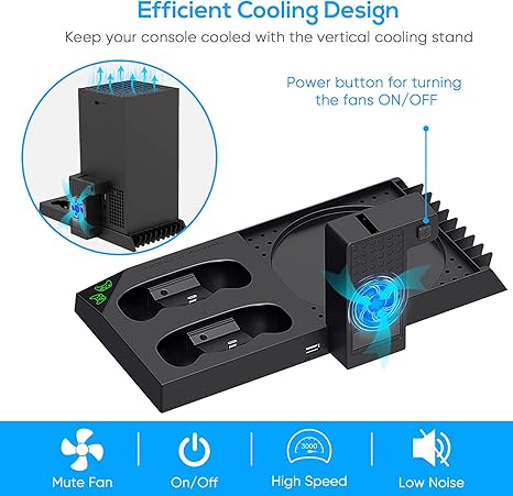 FYOUNG Vertical Cooling Stand Compatible with Xbox Series X