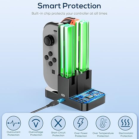FYOUNG Charging Dock Replacement for Switch & Switch OLED