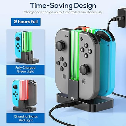 FYOUNG Charging Dock Replacement for Switch & Switch OLED
